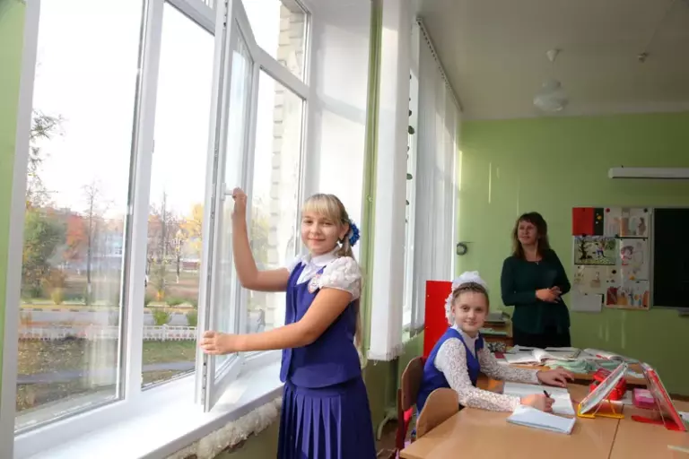Пластиковые окна для школ и детских садов