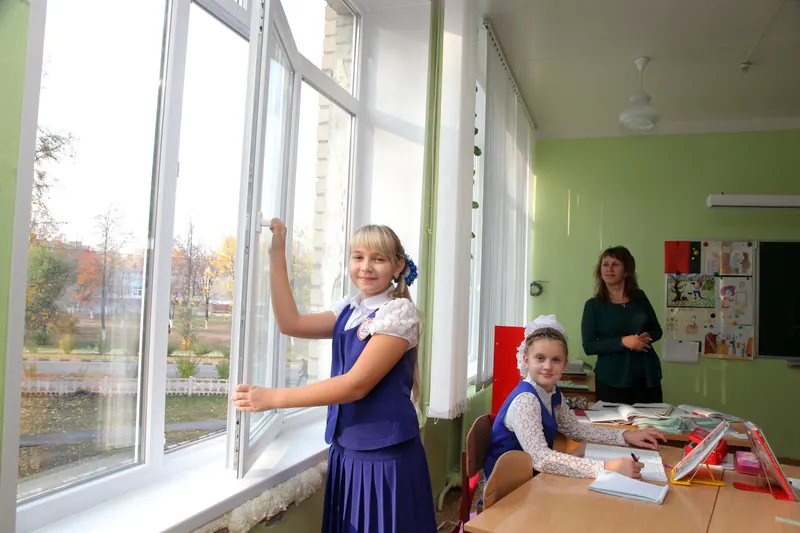 Пластиковые окна для школ и детских садов