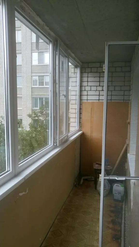 Остекление балкона — работа «Регион Пласт Сервис», Саратов