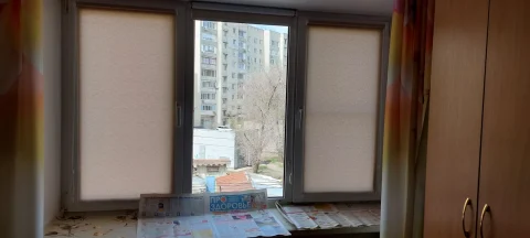 Рулонные шторы на створках — Саратов